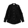 Marni Logo-embroidered Cut-out Shirt