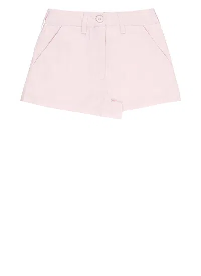 Marni Kids' Cotton Shorts In Pink