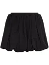 Marni Black Balloon Miniskirt In Schwarz