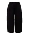 Marni Cotton Trousers In Black