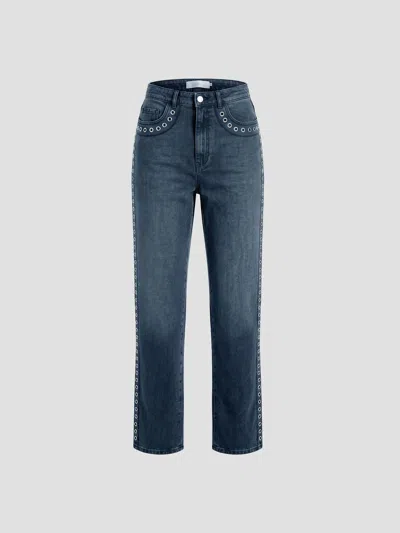 Marni Cotton Trousers In Blue