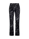 MARNI MARNI CRAYON PRINT FLOCKED JEANS