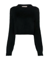 Marni Crew-neck Brushed Jumper In Black