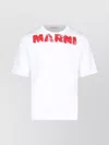 Marni Logo T-shirt In White