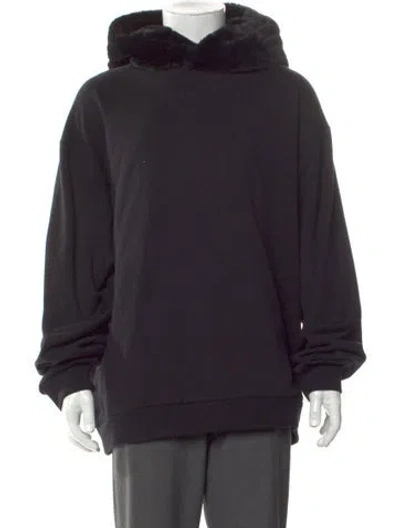 Pre-owned Marni Crew Neck Long Sleeve Hoodie In Black