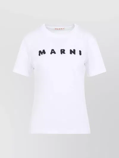 MARNI CREW NECK REGULAR FIT SHORT SLEEVES TOP