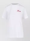 Marni Cotton Logo-print Short-sleeve T-shirt In White