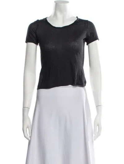 Pre-owned Marni Crew Neck Short Sleeve T-shirt In Black