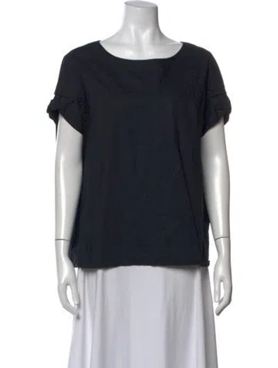 Pre-owned Marni Crew Neck Short Sleeve T-shirt In Blue