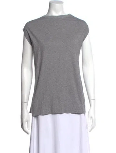 Pre-owned Marni Crew Neck Short Sleeve T-shirt In Gray
