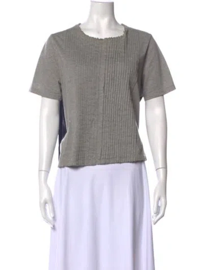 Pre-owned Marni Crew Neck Short Sleeve T-shirt In Gray