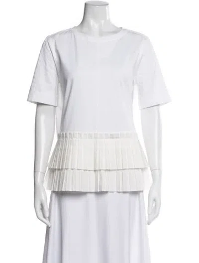 Pre-owned Marni Crew Neck Short Sleeve T-shirt In Neutral