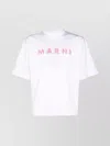 Marni Crew Neck Short Sleeves In White