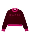 Marni Pullover Mit Rundhalsausschnitt In Burgundy