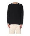 Marni Crew Neck Sweater In Black