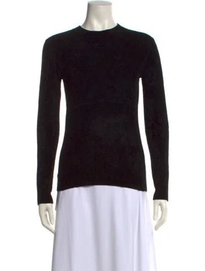 Pre-owned Marni Crew Neck Sweater In Black