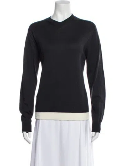 Pre-owned Marni Crew Neck Sweater In Gray