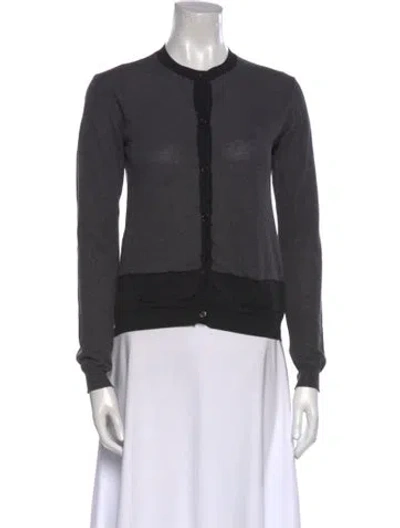 Pre-owned Marni Crew Neck Sweater In Gray