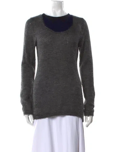 Pre-owned Marni Crew Neck Sweater In Gray
