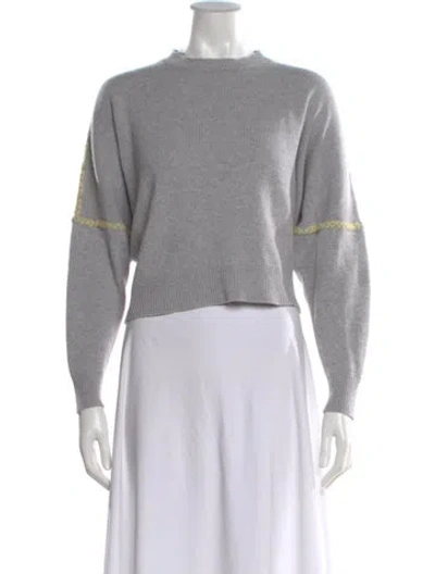 Pre-owned Marni Crew Neck Sweater In Gray