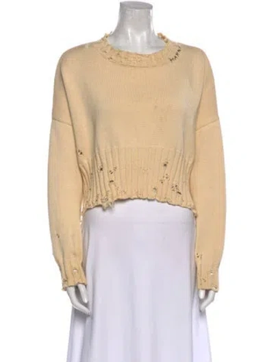 Pre-owned Marni Crew Neck Sweater In Neutral