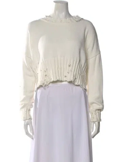 Pre-owned Marni Crew Neck Sweater In Neutral