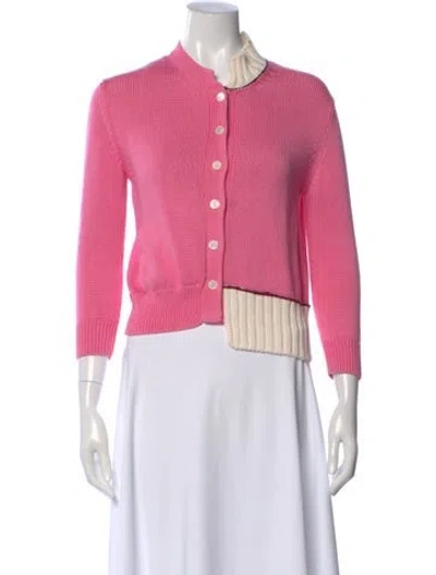 Pre-owned Marni Crew Neck Sweater In Pink