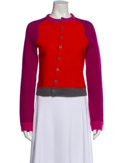 Pre-owned Marni Crew Neck Sweater In Red