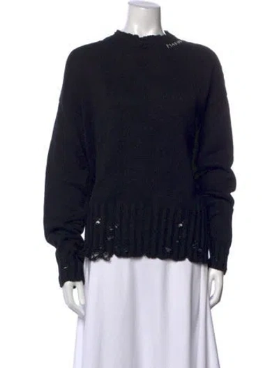 Pre-owned Marni Crew Neck Sweater W/ Tags In Blue
