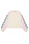 Marni Colour-block Sweatshirt In Yellow