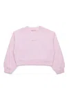 Marni Logo-print Sweatshirt In Pink