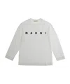 Marni Crew Neck T-shirt In Gray