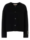 Marni Felt Blazer With Long Sleeves And Patch Pockets In Black