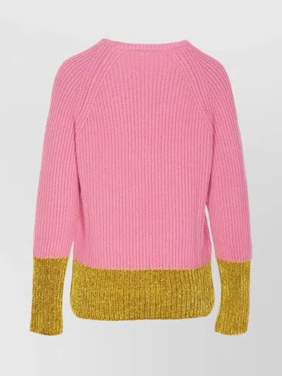MARNI CREWNECK HOOD KANGAROO POCKET LONG SLEEVES RIBBED CUFFS