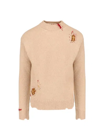 MARNI CREWNECK LONG-SLEEVED JUMPER