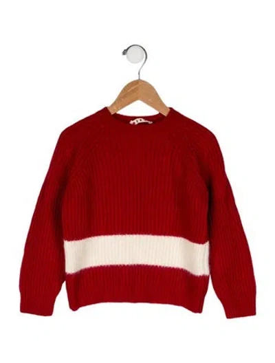 Pre-owned Marni Babies' Crewneck Sweater In Red
