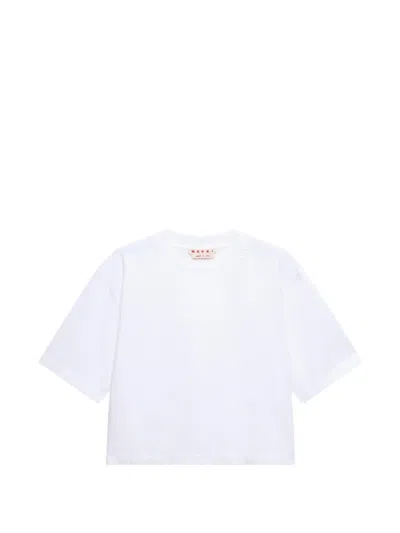 Marni Crew-neck T-shirt In White