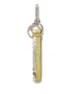 Marni Crocodile-effect Print Leather Keyring In Green