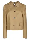 MARNI CROP BUTTONED JACKET