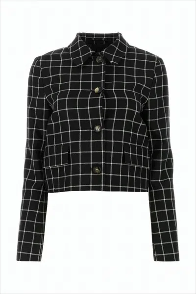 Marni Woman Jacket Black Size 8 Virgin Wool