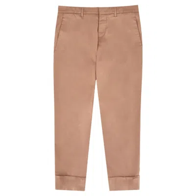 Pre-owned Marni Cropped Slim Trousers In Brown
