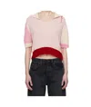 Marni Cropped Sweater In Nude