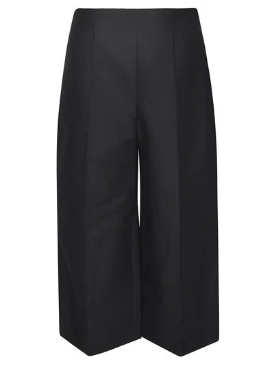 Marni Cropped Trousers In Black