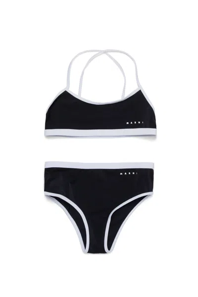 MARNI COSTUME BIKINI CON SPALLINE INCROCIATE