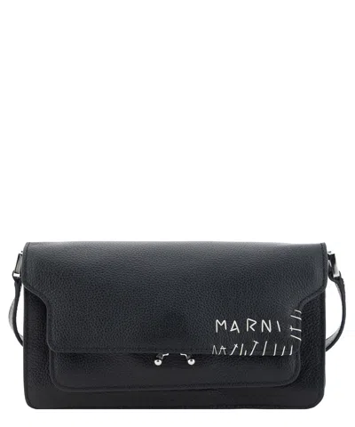 Marni Crossbody Bag In Black