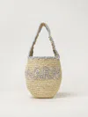 Marni Borsa Shopping In Rafia  Donna In Blue