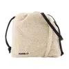 Marni Drawstring Bucket Bag In White
