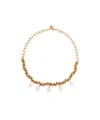 Marni Crystal Choker Necklace In Gold