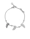 Marni Crystal-embellished Charm Bracelet In Metallic
