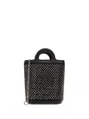Marni Crystal-embellished Tote Bag In Black